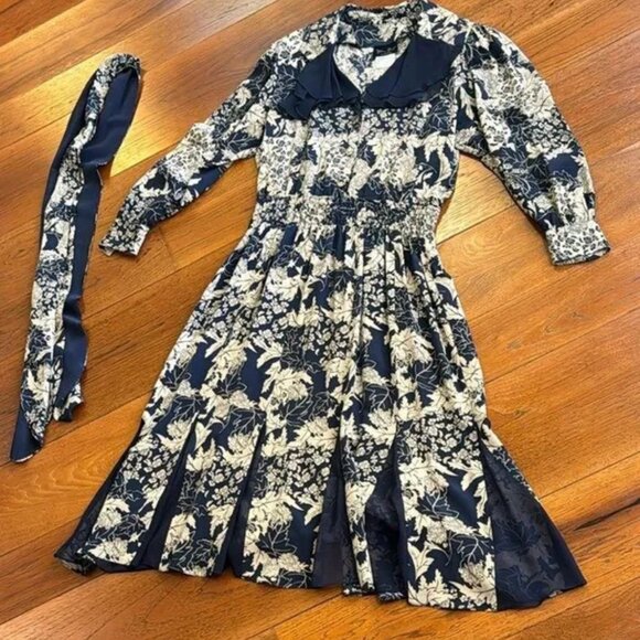 Vintage Diane Freis 80's Retro Dress - Picture 1 of 8